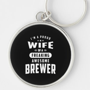 Brouwerij Titel T-shirt Cadeau voor Mannen vrouwen Sleutelhanger