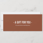 Brouwerij Tour Cadeaubon - Bierproeverij Kaart (Achterkant)