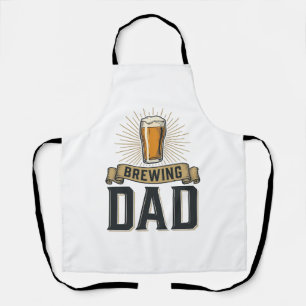 Brouwerij Vader Bier Vintage Gravure Shirt Ontwerp Schort