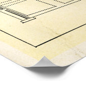 Brouwerijdiagram Brouwerijdiagram Oude Fashioned Poster (Hoek)