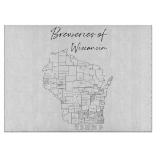 Brouwerijen van Wisconsin Snijplank
