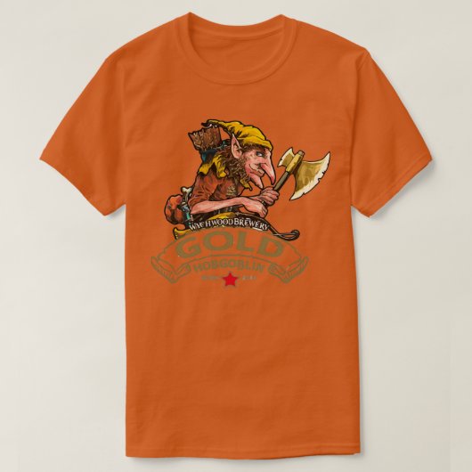 Brouwery Hobgoblin Gold T T-shirt (Design voorkant)