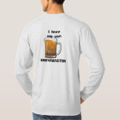 Brouwmeester - bier t-shirt (Achterkant)