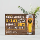 Brouws Voor Mijn Taken Koppel Trouwrepetitie Rusti Kaart (Staand voorkant)