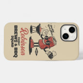 Brouwsels en BBQ Squad Grappige Barbeque Familie C Case-Mate iPhone Case (Achterkant (horizontaal))