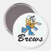 brouwt logo magneet (Voorkant / Achterkant)