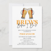 Brouwt voor ik het doe! Bier bruiloft repetitie di Kaart (Voorkant)