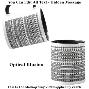 Brouwverslaafde Verborgen Bericht Grappige nieuwig Mok