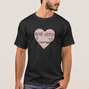 Brow Artist Afstuderen met licentie Brow Artist T-shirt
