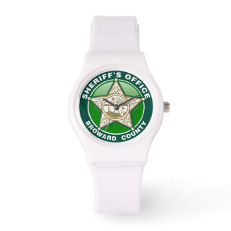 BROWARD SHERIFF'S KANTOOR-ONTWERP HORLOGE
