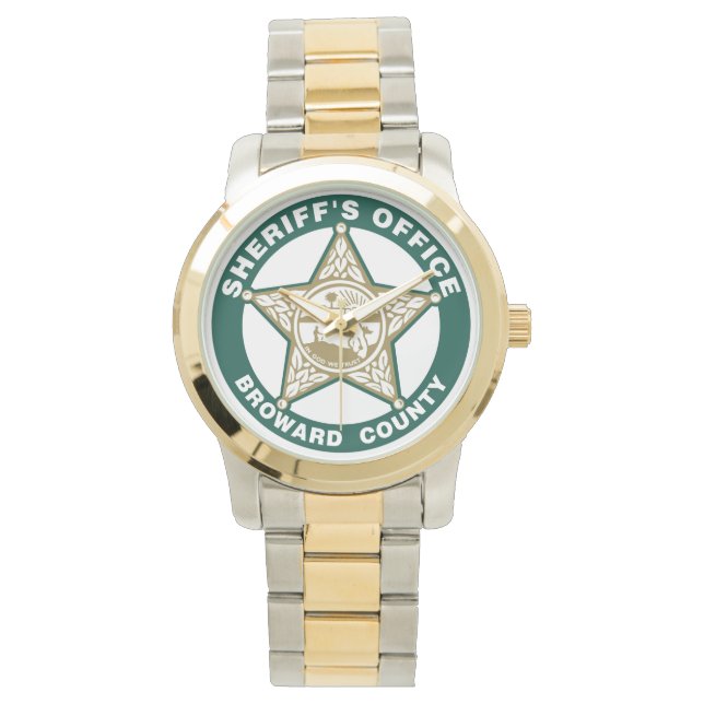 Broward Sheriff's Kantoor ontwerp Horloge (Voorkant)