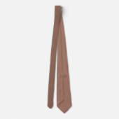 Brown À damiers Motif tendance - Cravate (Dos)