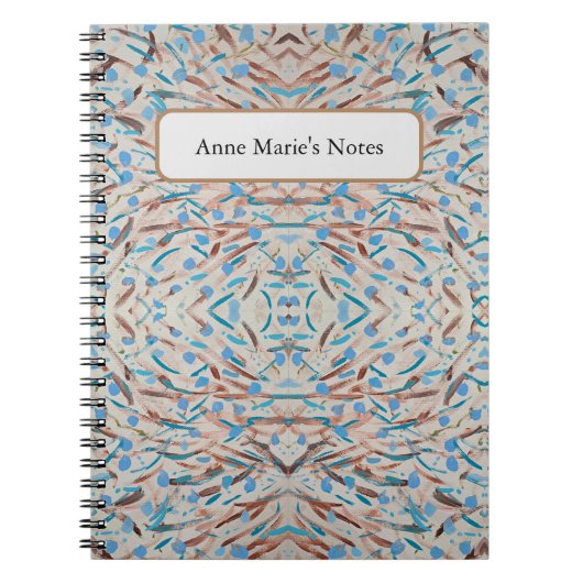 Brown A Le Blues Personnalisé Livre De Notes (Devant)