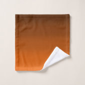 Brown à orange (Gant de toilette)