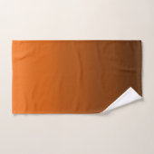 Brown à orange (Serviette à main)