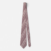 Brown Abstract Wedding Neck Tie Stropdas (Voorkant)