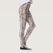 Brown Anaconda Snakeskin Leggings (Rechts)