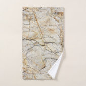 Brown and Black Textured (Serviette à main)