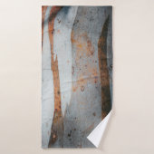 Brown and grey tree trunk (Serviette de bain)