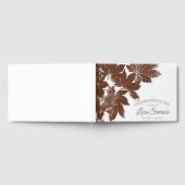 Brown Automne Feuilles Célébration de la vie Memor (Complet)