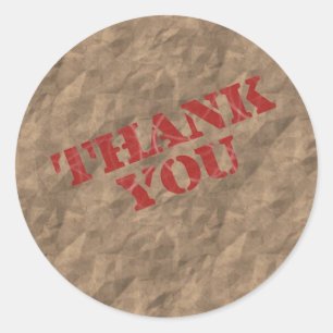 Brown Bag Sticker