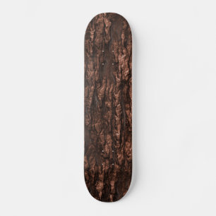 Brown Bark Camo Skateboard