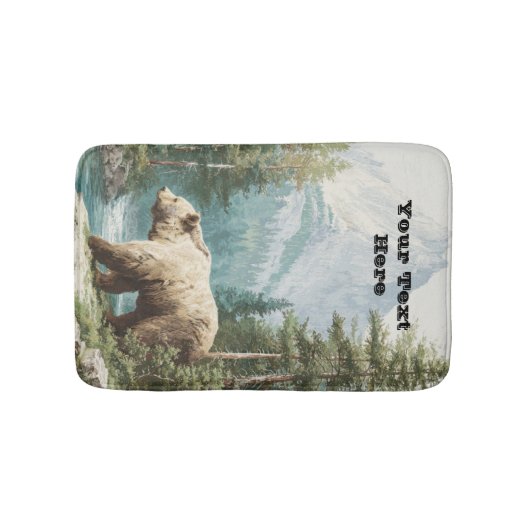 Brown Bear Badmat (Voorkant)