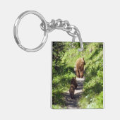 Brown Bear Family Sleutelhanger (Voorkant Links)