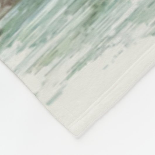 Brown Bear Fleece Deken (Hoek)