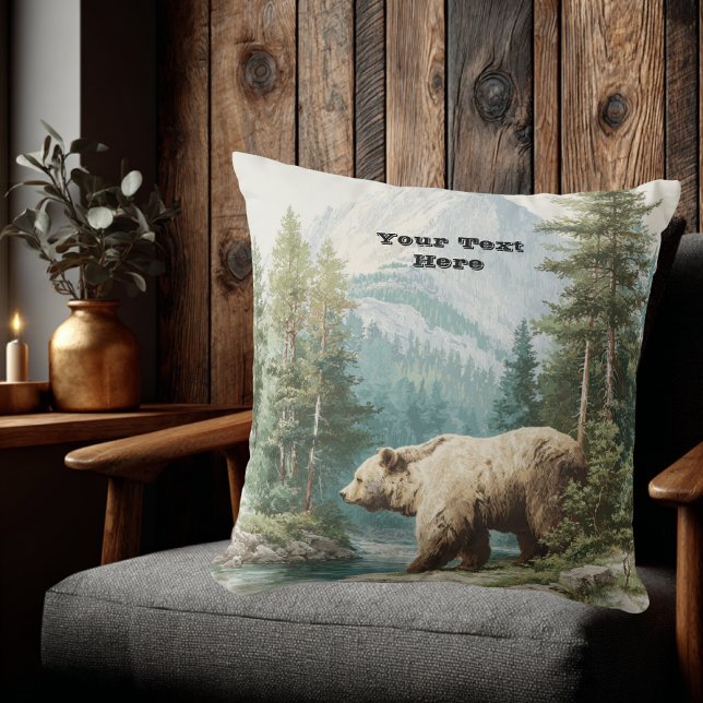 Brown Bear Kussen (Brown Bear Collection)