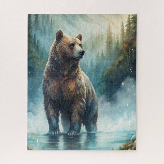Brown Bear Legpuzzel (Verticaal)