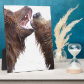 Brown Bears Fotoplaat (Zijkant)