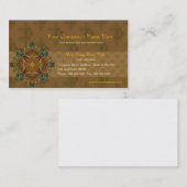 Brown Berber en Mandala Visitekaartje (Voorkant / Achterkant)