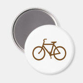 Brown Bike Magneet (Voorkant / Achterkant)
