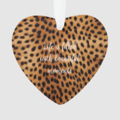 Brown Black Safari Cheetah Leopard (devant)