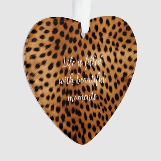 Brown Black Safari Cheetah Leopard (devant)