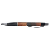 Brown Black Southwest Faux Koeienhuid Pen (Bodem)