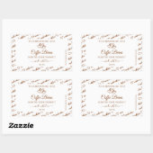 Brown Blanc Cloud Frame produit Étiquettes Coeurs (Feuille)