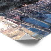 Brown Boerderij Horse Raleigh Poster (Hoek)