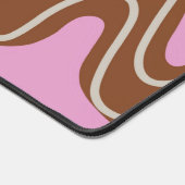 Brown Boho en marbre rose Super Motif à liquide (Coin)