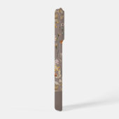 Brown Boho Watercolor Wildflowers Pattern  (Côté droit)