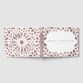 Brown Boho Waterverf Mediterranean Tegel Gastenboek (Volledig)