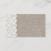 Brown Bow and Lace-kaart Plaatskaartje (Achterkant)