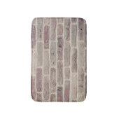 Brown Brick Wall Badmat (Voorkant Verticaal)