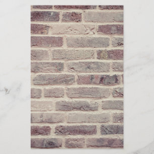 Brown Brick Wall Briefpapier