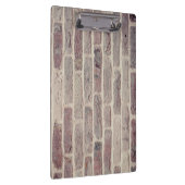 Brown Brick Wall Klembord (Rechts)