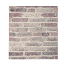 Brown Brick Wall Notitieblok