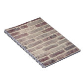 Brown Brick Wall Notitieboek (Rechterzijde)