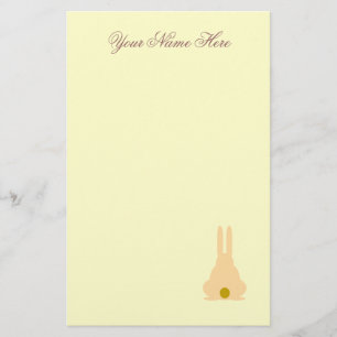 Brown Bunny Briefpapier