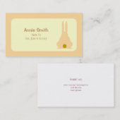 Brown Bunny Contactkaartje (Voorkant / Achterkant)